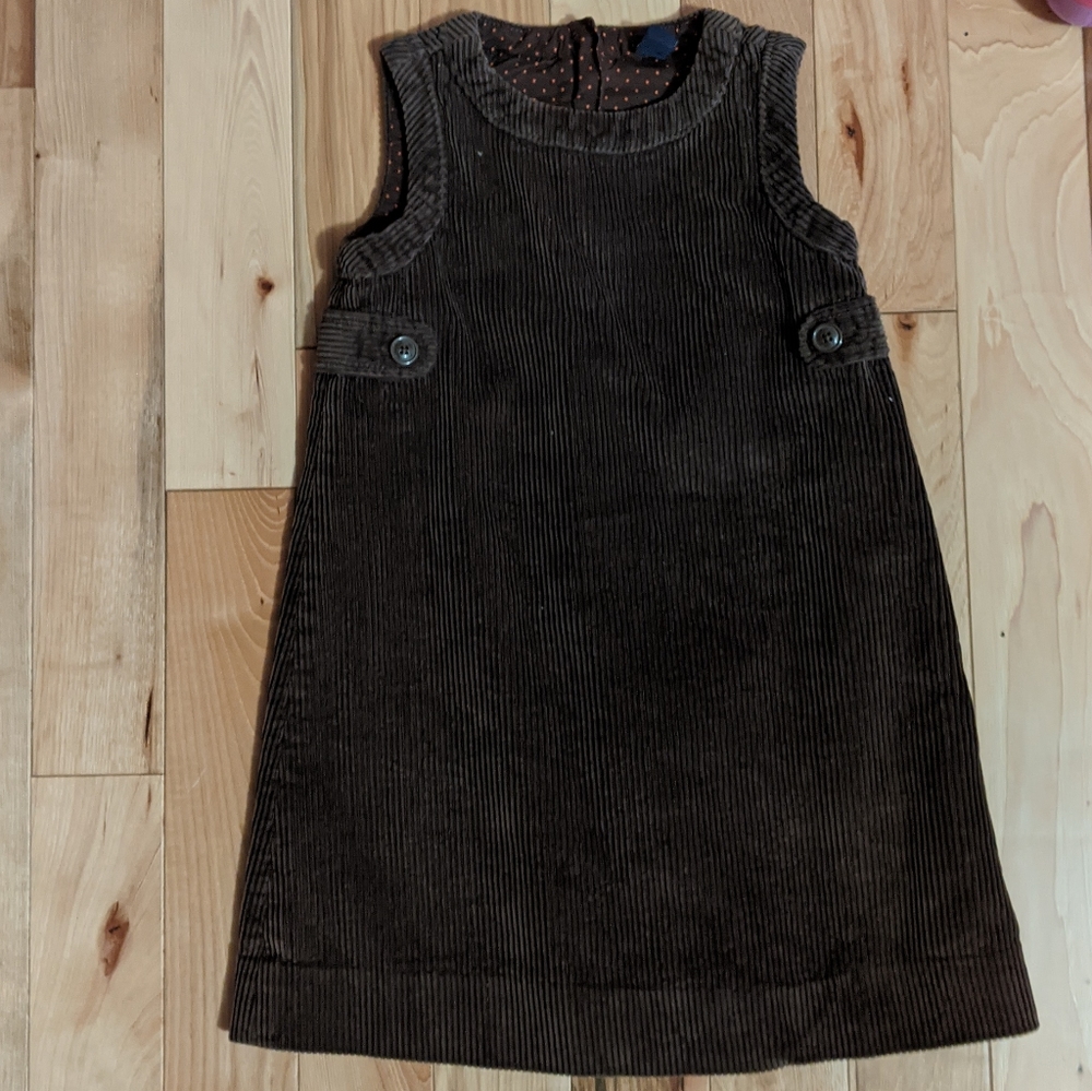 GAP brown cordaroy dress